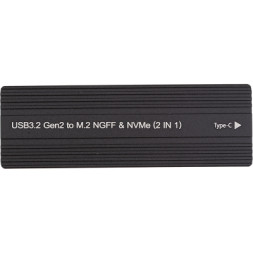 Кишеня зовнішня PowerPlant SSD Premium M.2 PCIe NGFF/NVMe USB3.2 (HC380510)