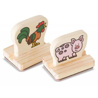 Набір для творчості Melissa&amp;Doug Штампи Тварини на фермі (MD12390)