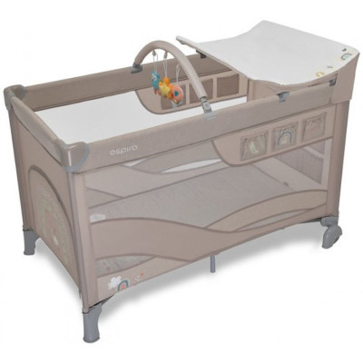 Дитячий манеж Espiro DREAM 109 BEIGE FUN (5906724205408)