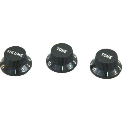 Ручка для потенціометра DiMarzio Strat Knobs Set Black (DM2111BK)