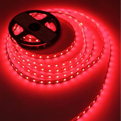 Світлодіодна стрічка LED-STIL RGB+W 4000К 18 Вт/м 5050 60 діодів IP33 24 Вольта 180 lm кольорова (DFP5050RGBW4-60P-IP33-24V)