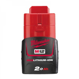 Акумулятор до електроінструменту Milwaukee Li-Ion M12 B2, 2Ah (4932430064)