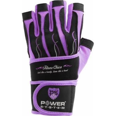 Рукавички для фітнесу Power System PS-2710 Fitness Chica Purple XS (PS-2710_XS_Purple)