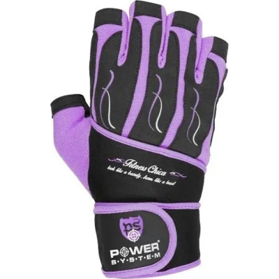 Рукавички для фітнесу Power System PS-2710 Fitness Chica Purple XS (PS-2710_XS_Purple)