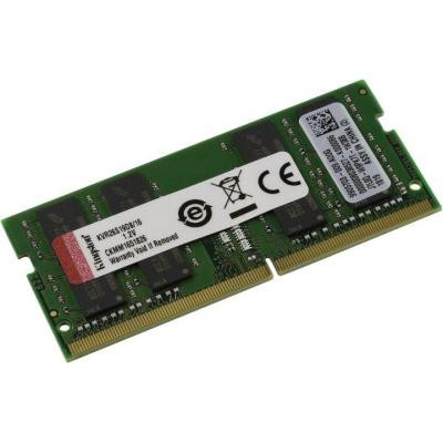 Модуль пам&#039;яті для ноутбука SoDIMM DDR4 16GB 2666 MHz Kingston (KVR26S19D8/16)