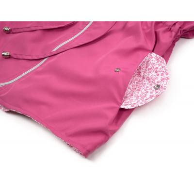 Куртка дитяча Haknur вітровка з капюшоном (7855-140G-fuchsia)