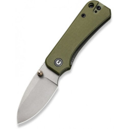 Ніж Civivi Baby Banter Stonewash Olive G10 (C19068S-5)