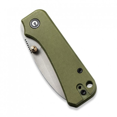 Ніж Civivi Baby Banter Stonewash Olive G10 (C19068S-5)