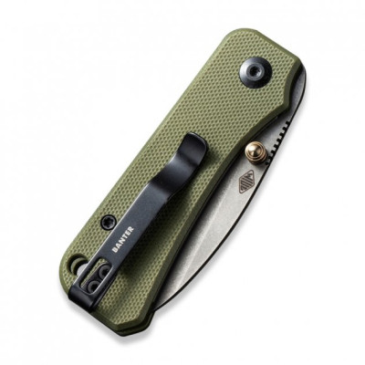 Ніж Civivi Baby Banter Stonewash Olive G10 (C19068S-5)
