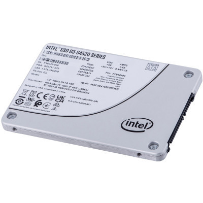 Накопичувач SSD 2.5&quot; 7.68TB D3-S4520 INTEL (SSDSC2KB076TZ01)