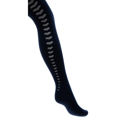 Колготки дитячі UCS Socks із сердечками (M0C0301-1443-5G-blue)