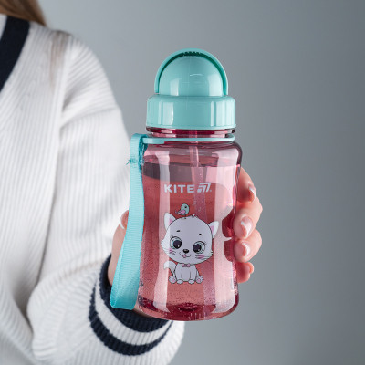 Поїльник-непроливайка Kite Kitty, 350 мл, рожева (K25-399-2)