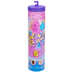 Лялька Barbie сюрприз Color reveal Кулькові улюбленці (JFV58)