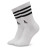 Шкарпетки Adidas 3S C SPW CRW IC1323 3P білий, сірий, чорний S (37-39) (4066746348765)