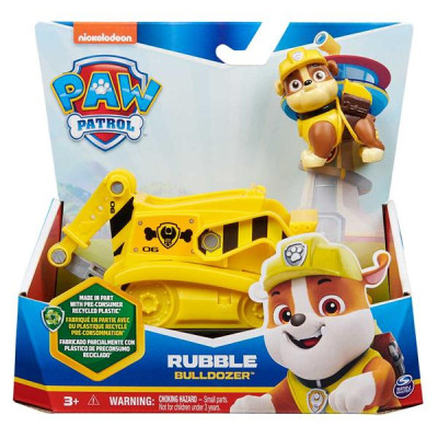 Ігровий набір Paw Patrol Бульдозер із водієм Кремезом (SM16775/9924)