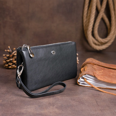 Гаманець ST Leather Чорний (19246)