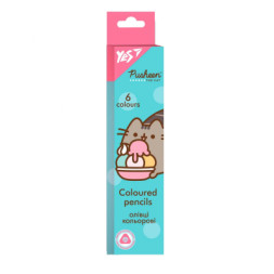 Олівці кольорові Yes Pusheen 6 кол (290698)