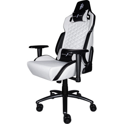 Крісло ігрове 1stPlayer DK2 Black-White