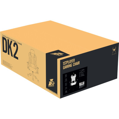 Крісло ігрове 1stPlayer DK2 Black-White