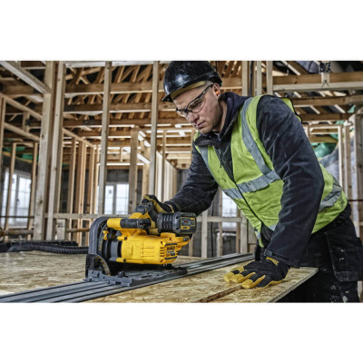 Дискова пила DeWALT занурювальна 54В XR FLEXVOLT Li-lon, 165х20 мм, TSTAK (Без АКБ та ЗУ) (DCS520NT)