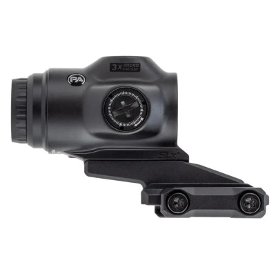 Коліматорний приціл Primary Arms SLx 3X MicroPrism сітка ACSS Raptor 5.56/.308 Meter Black (710038)