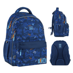 Рюкзак шкільний GoPack Education 182M Crazy Skate (GO25-182M-7)