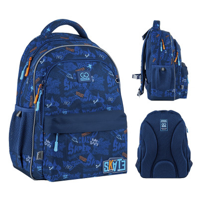 Рюкзак шкільний GoPack Education 182M Crazy Skate (GO25-182M-7)