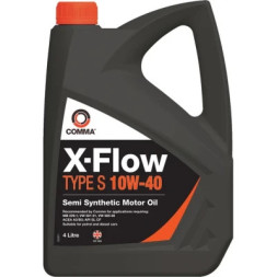 Моторна олива Comma X-FLOW TYPE S 10W-40-4л (XFS4L)