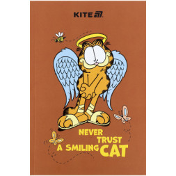 Блокнот Kite А5 Garfield 1 термобіндер, 64 аркуші, нелінований (GF25-193-1)