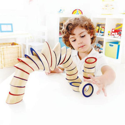 Головоломка Hape з бамбуку Totter Tower Вежа (E5524)