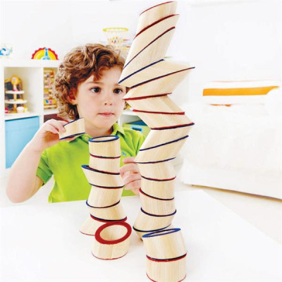 Головоломка Hape з бамбуку Totter Tower Вежа (E5524)