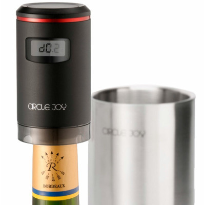 Аксесуар кухонний Xiaomi стопор для вина Circle Joy Electric Wine Bottle Opener Blac (CJ-JFS03)