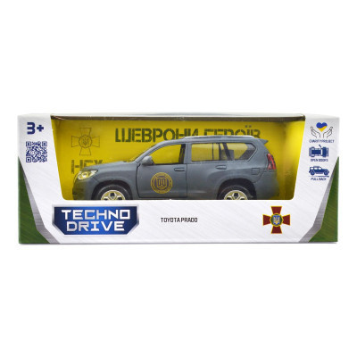 Машина TechnoDrive серії Шеврони Героїв - Toyota Prado - Кара-Даг (KM6189)