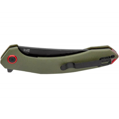 Ніж CJRB Gobi Black Blade G10 Green (J1906-BGN)
