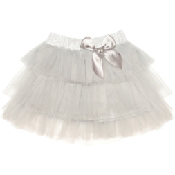 Спідниця дитяча Breeze фатінова багатошарова (9938-140G-gray)