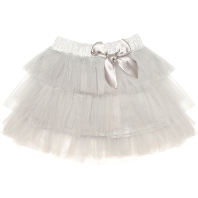 Спідниця дитяча Breeze фатінова багатошарова (9938-140G-gray)