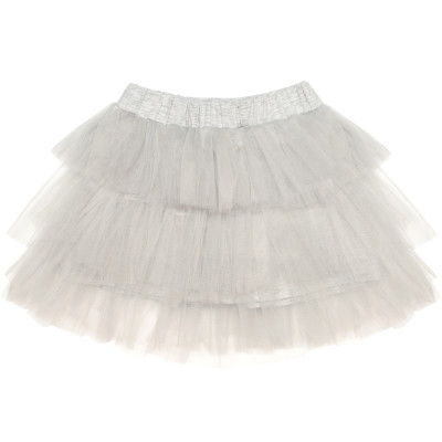 Спідниця дитяча Breeze фатінова багатошарова (9938-140G-gray)