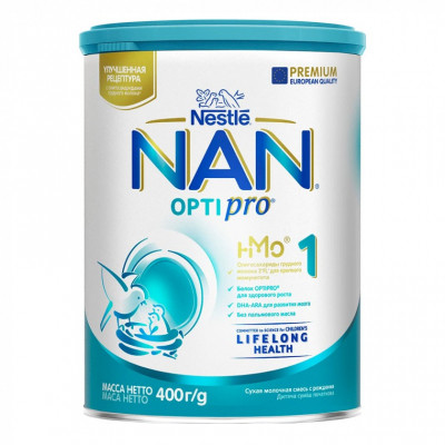 Дитяча суміш Nestle NAN 1 Optipro 2&#039;FL +0 міс. 400 г (7613032024918)