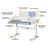 Парта ErgoKids Grey (TH-325 W/G)
