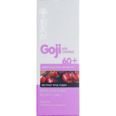Крем для шкіри навколо очей Dr. Sante Goji Age Control Eye Cream 60+ Проти глибоких зморшок 15 мл (4823015939136)