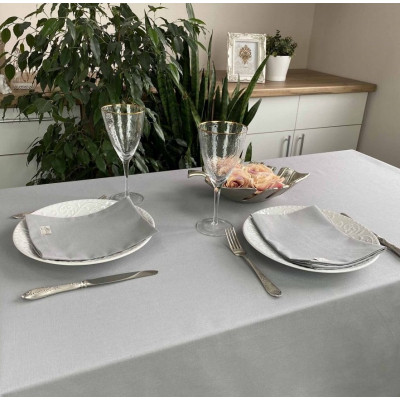 Серветка на стіл Прованс Сіра 35х43 см (21375)