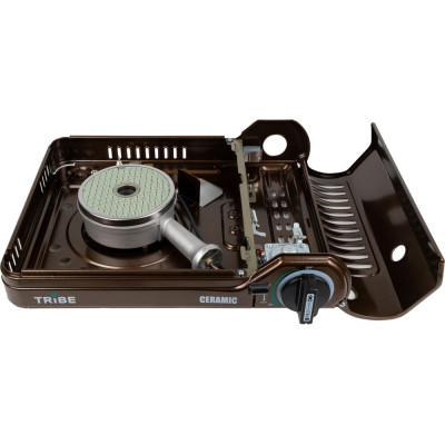 Портативна газова плитка Tribe Ceramic Brown (T-HD-0004-brown)