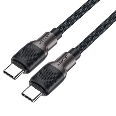 Дата кабель USB-C to USB-C 1.2m 3A silicone braid C10-03 Acefast (6974316283119)