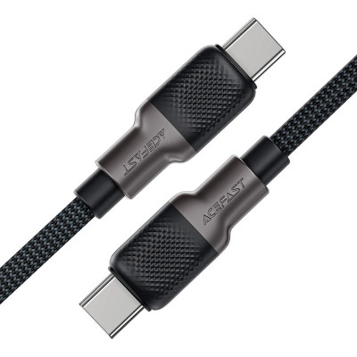 Дата кабель USB-C to USB-C 1.2m 3A silicone braid C10-03 Acefast (6974316283119)