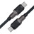 Дата кабель USB-C to USB-C 1.2m 3A silicone braid C10-03 Acefast (6974316283119)