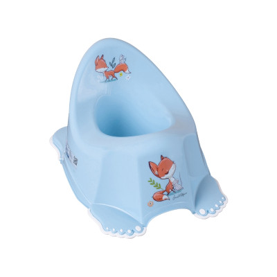 Горщик Tega Baby з музикою антиковзкий FOREST FAIRYTALE light blue (PO-069-108)