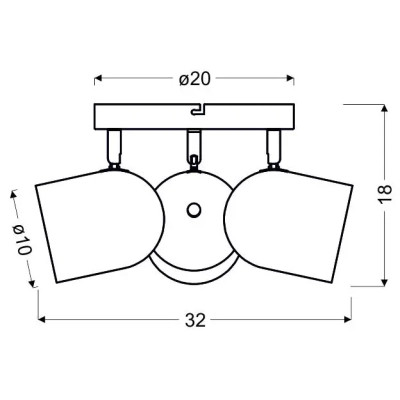 Спот Candellux 98-63274 AZURO (98-63274)