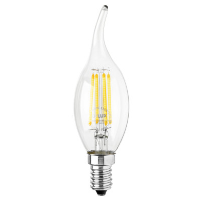 Лампочка Delux BL37B 4 Вт tail 4000K 220В E14 filament (90011686)
