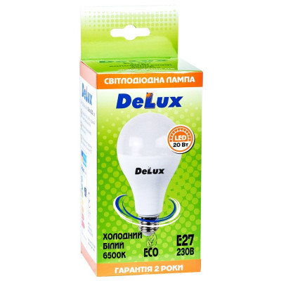 Лампочка Delux BL 80 20 Вт 6500K (90020554)