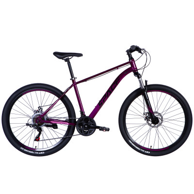 Велосипед Space 27.5&quot; Neptune AM DD рама-18&quot; St фіолетовий 2024 (OPS-SP-27.5-014)